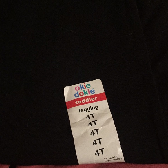 Okie Dokie Girls Leggings - Picture 5 of 6